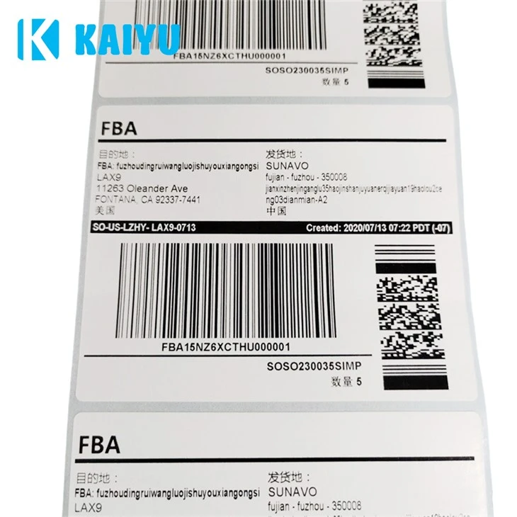 Waterproof Qr Code Stickers high quality